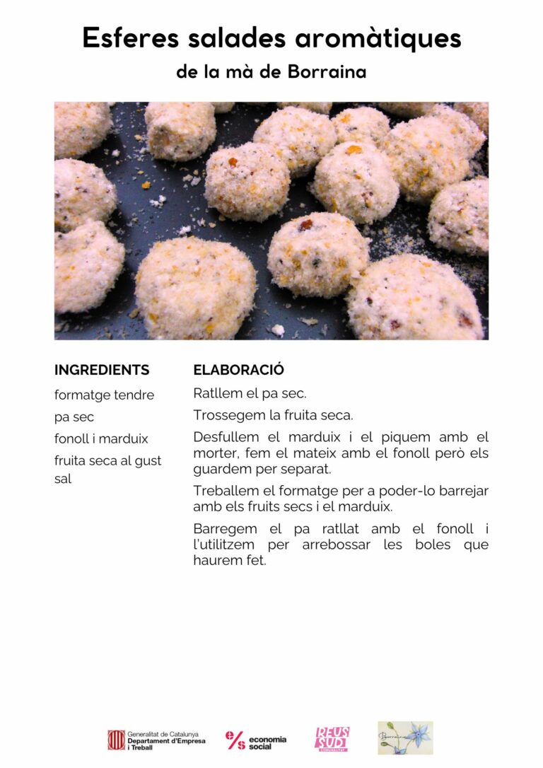 esferes salades aromàtiques